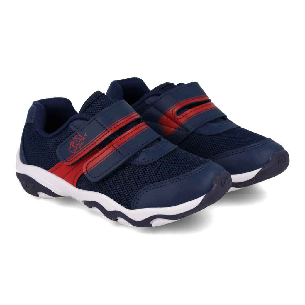 Kidy Tenis 007-0824-1049 Marinho-Vermelho Sint_9__